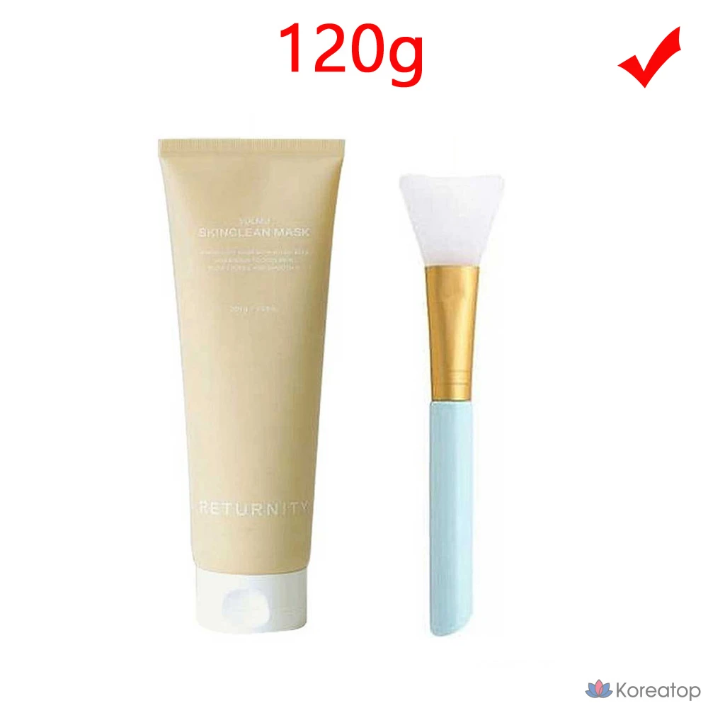 Маска для умывания YULMU SKINCLEAN MASK Returnity, средний размер, 120 г, 1 упаковка