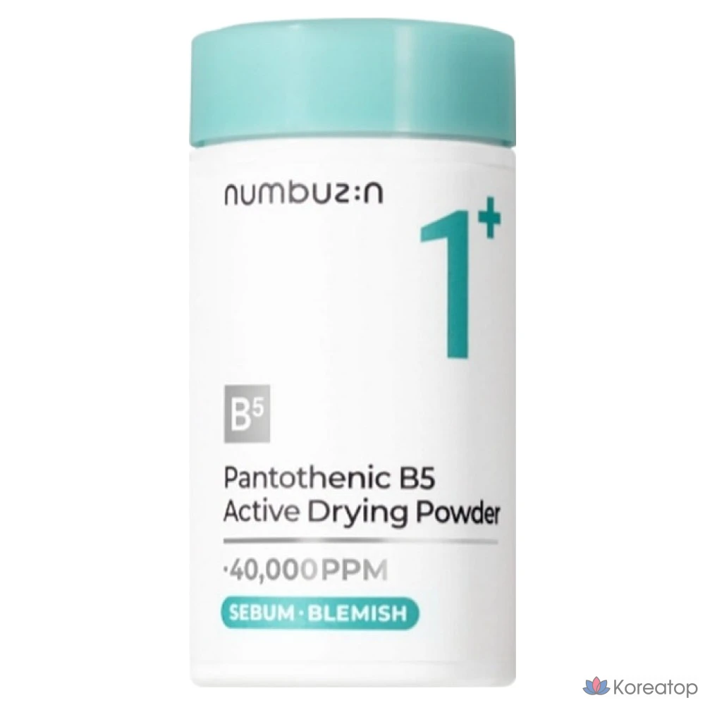 Порошок для перевязок Numbers In No. 1 Pantothenic Acid Active Up, 7 г, 1 шт.