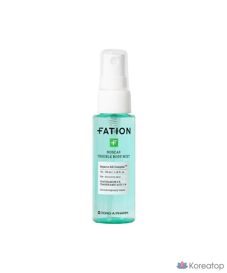 Тонер для тела FATION Noscana Nine Trouble Body Mist, 35 мл, 1 шт.