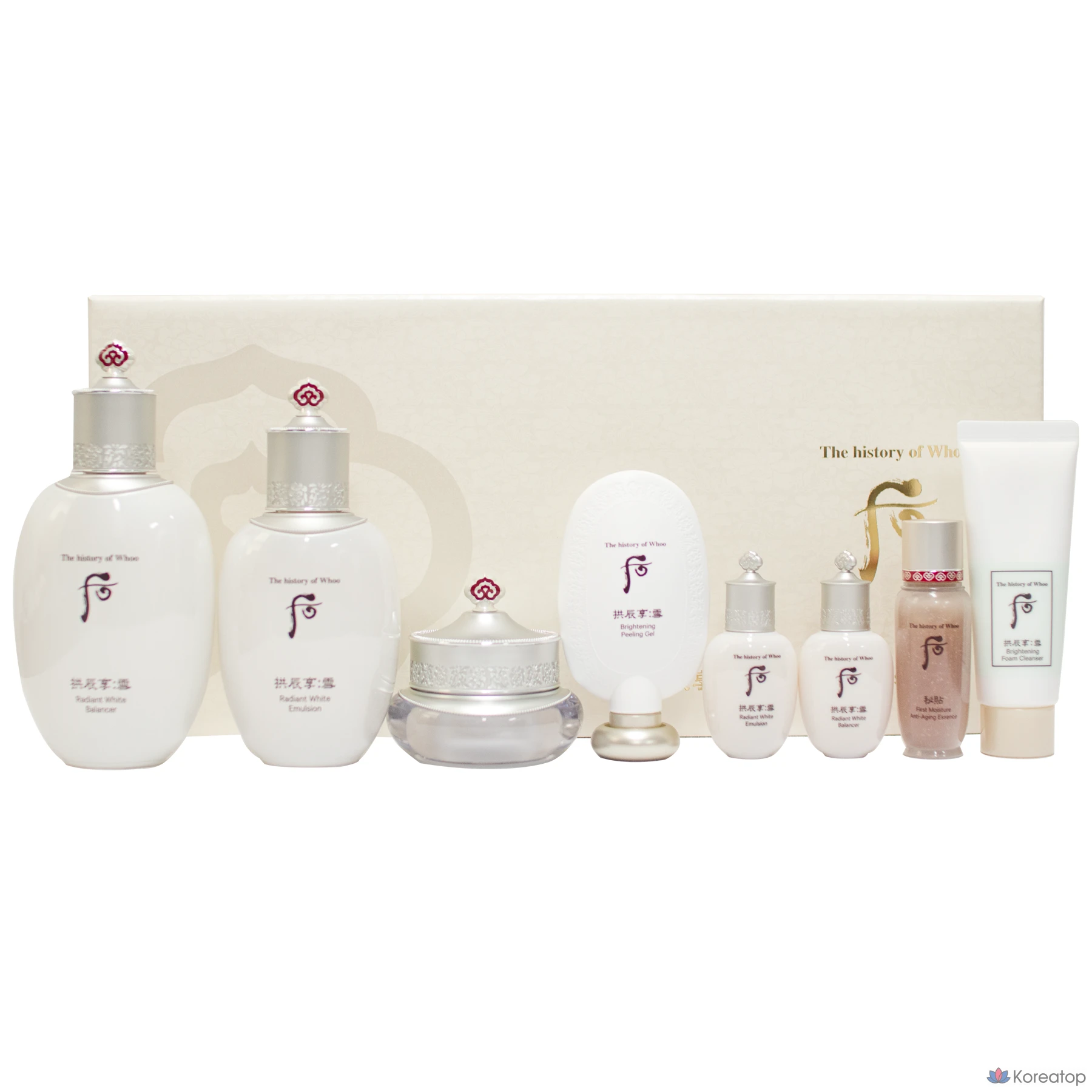 Набор для отбеливания зубов The Whoo Gongjinhyang Seol, 3 предмета, 1 комплект.