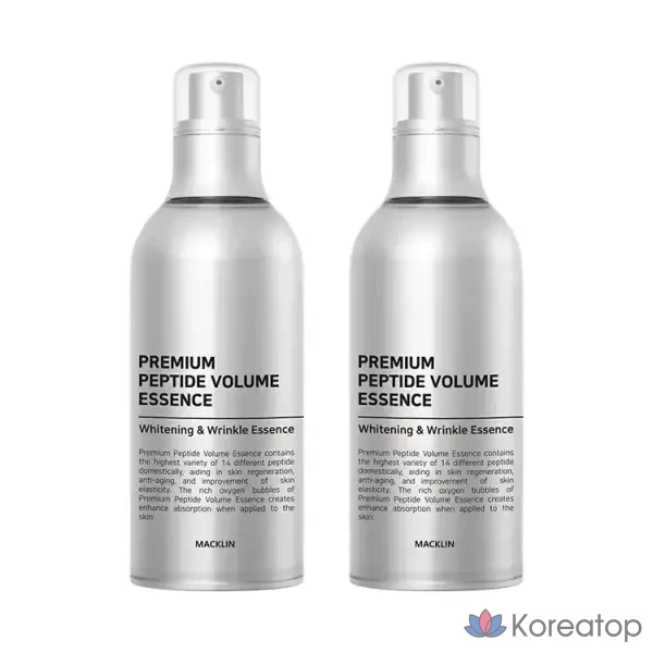Macklin Premium Peptide Volume Essence, 100 мл, 2 шт.