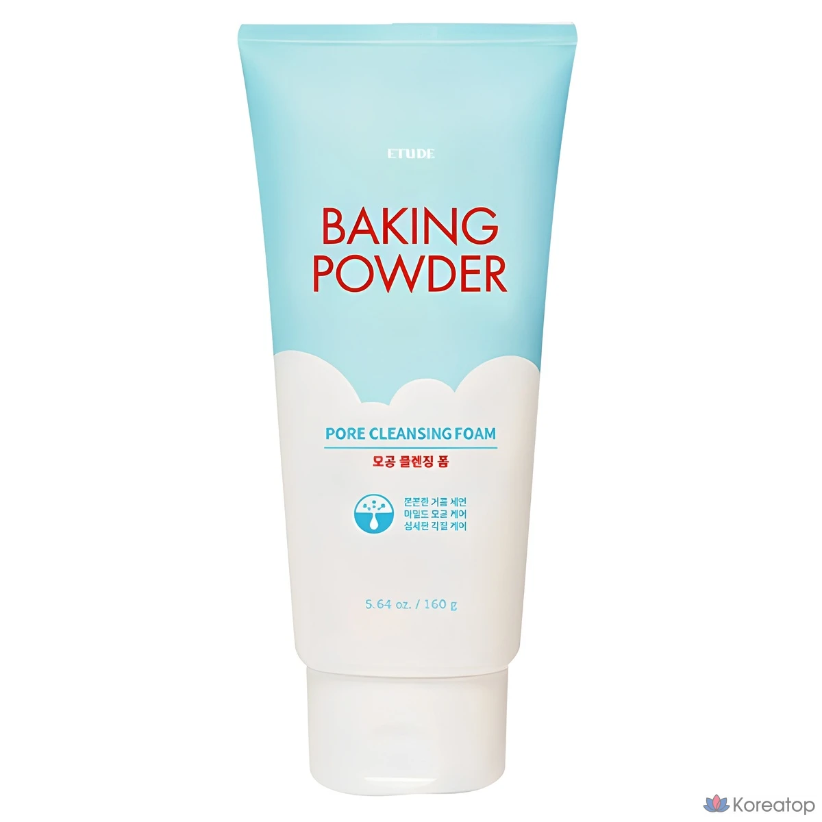 Очищающая пенка Etude House Baking Powder Pore Cleansing Foam, 160 мл, 1 шт.
