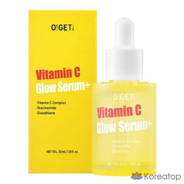 Сыворотка для лица O!GETi Vitamin C Glow Serum Plus, 1 шт., 30 мл