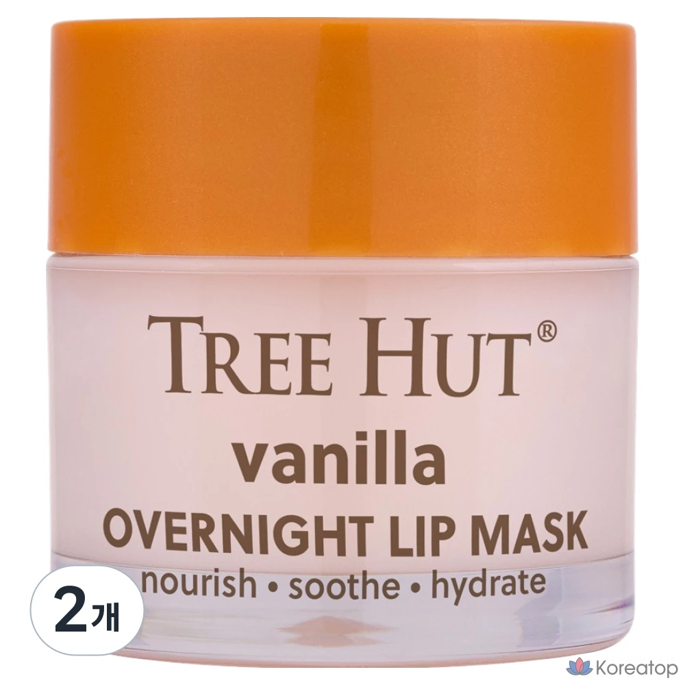 Ночная маска для губ Burt's Bees, ваниль, 17 г, 2 шт.