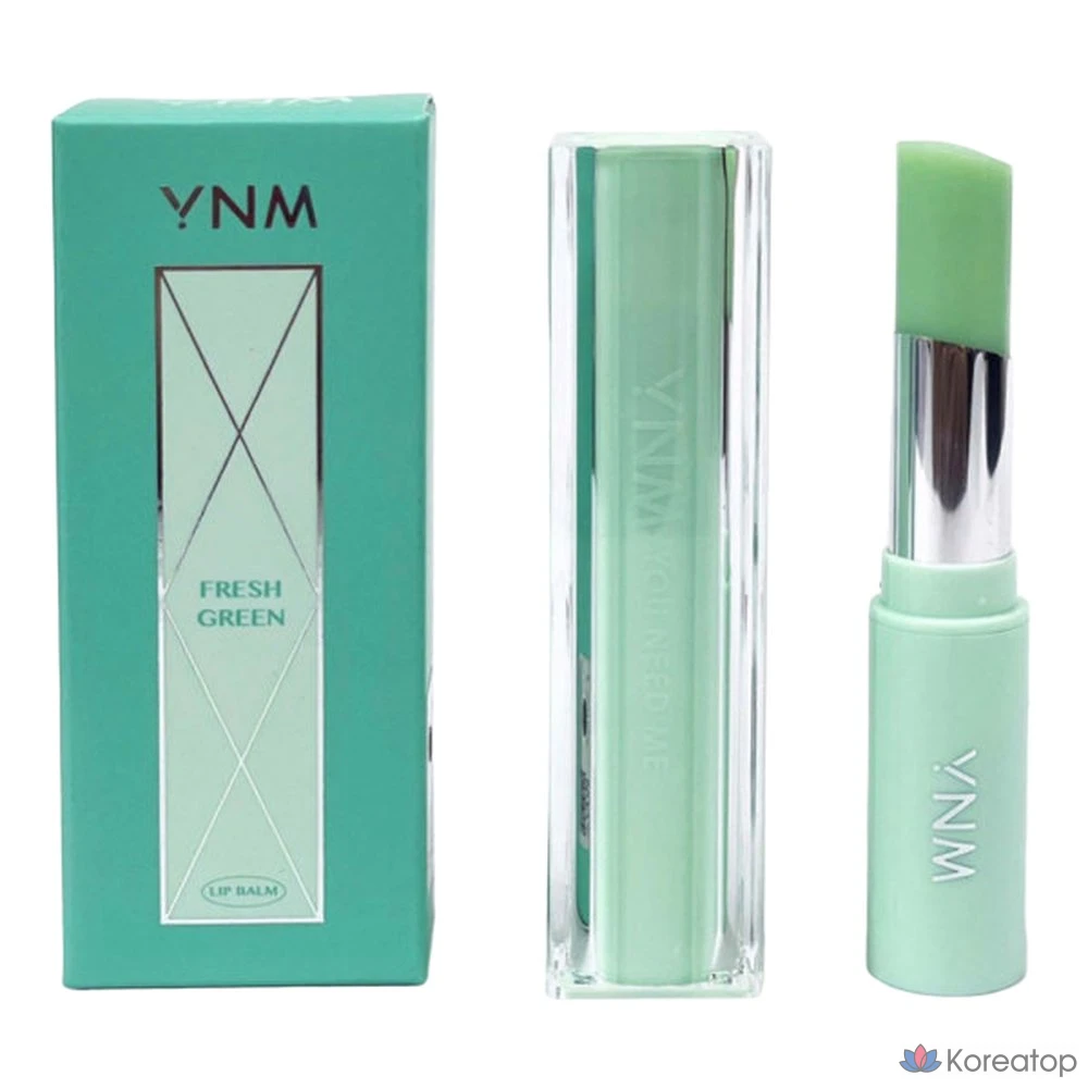 Бальзам для губ YNM Fresh Green, 4 г, 1 шт.