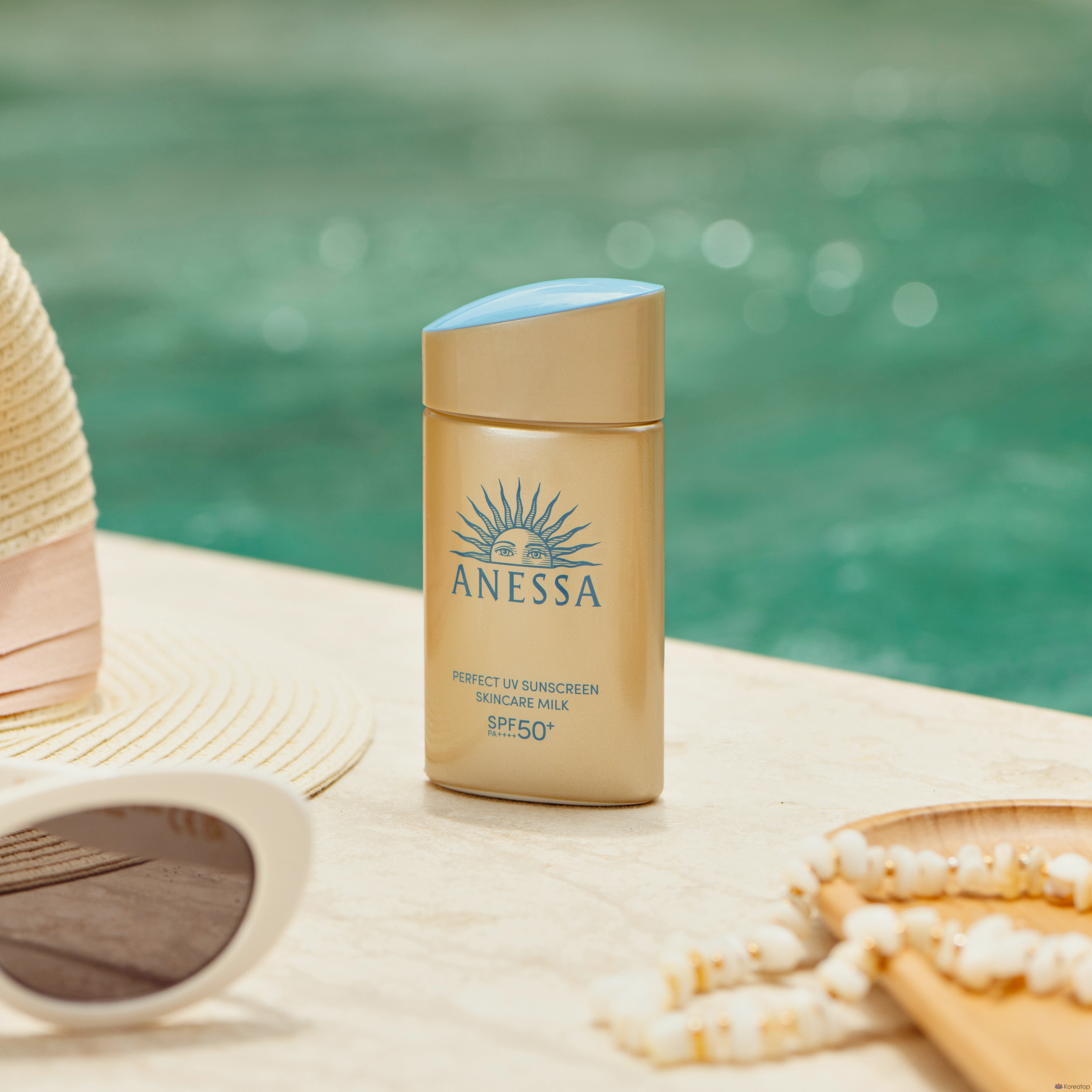 Солнцезащитное молочко для ухода за кожей Anessa Perfect UV Sunscreen Skincare Milk NA SPF50+ PA++++, 60 мл, 1 шт.