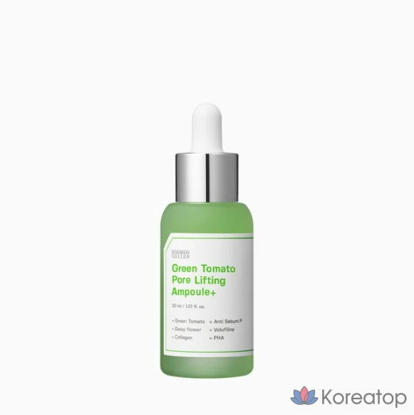 Ампульная сыворотка Sungboon Editor Green Tomato Pore Lifting Ampoule Plus, 30 мл, 1 шт.