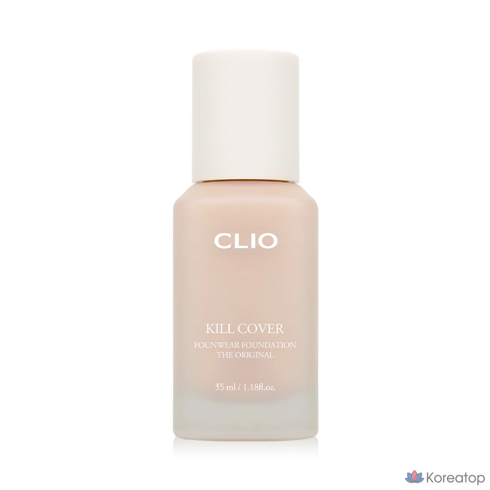 Тональный крем Clio Kill Cover Founwear Foundation The Original, оттенок 21N Linen, 1 шт.