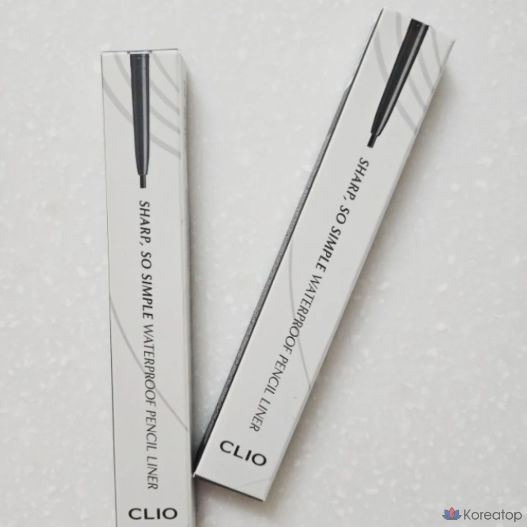 Водостойкий карандаш-лайнер Clio Sharp So Simple, 0,14 г, № 4 темно-коричневый, 1 шт.