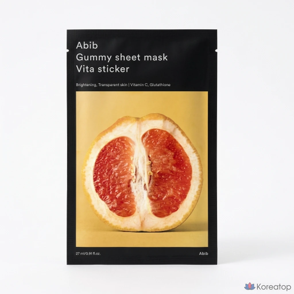 Тканевая маска для лица Abib Gummy Sheet Mask Vita, 1 шт.