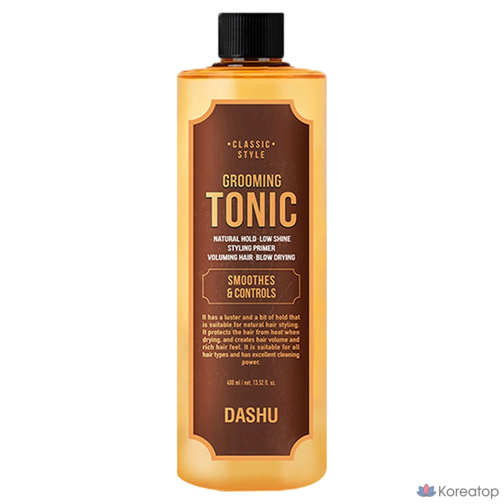 Тоник для укладки волос DASHU Classic Volume Grooming Tonic, 400 мл, 1 шт.