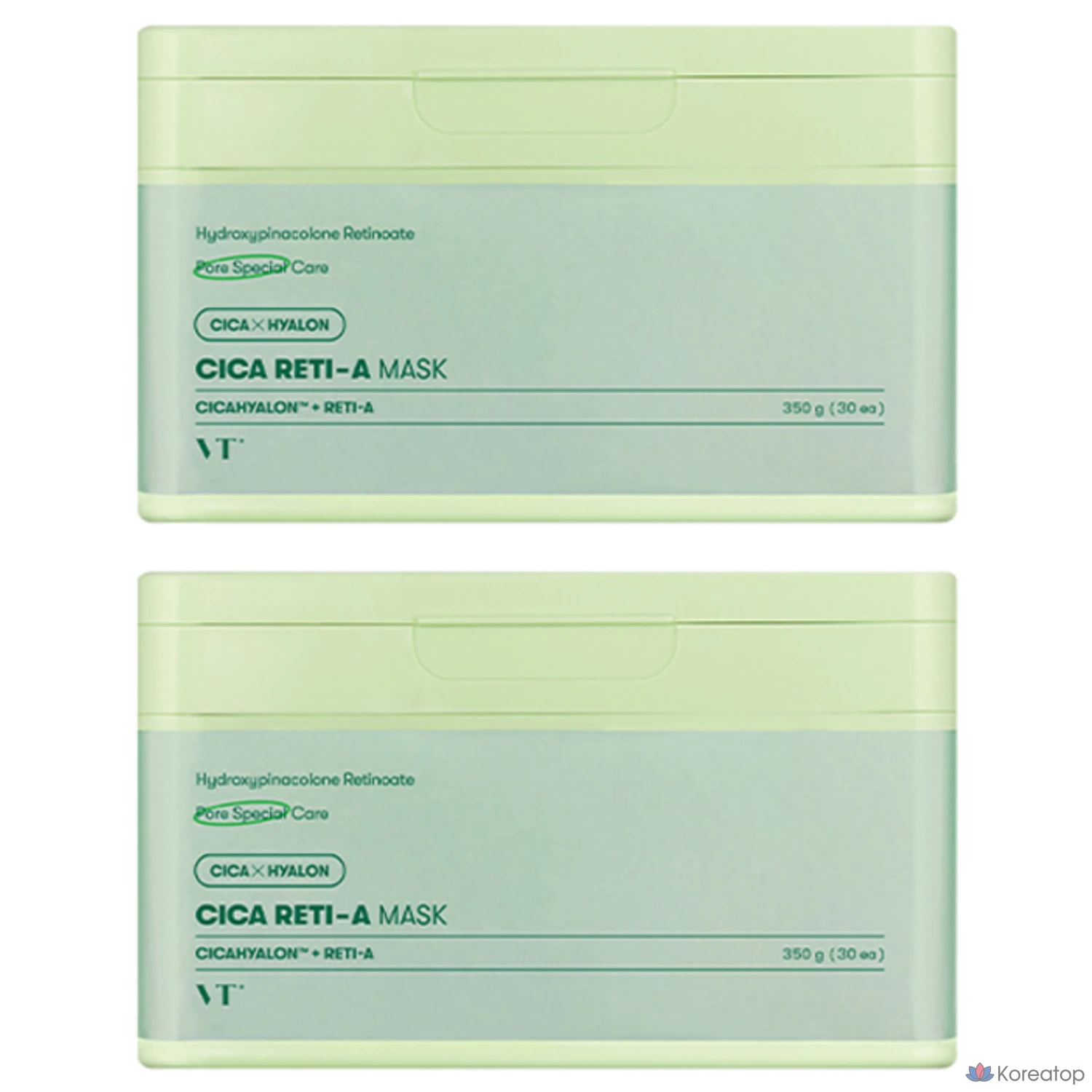 Маска для лица VT Cosmetics Cica Reti-A, 2 шт., 30 штук