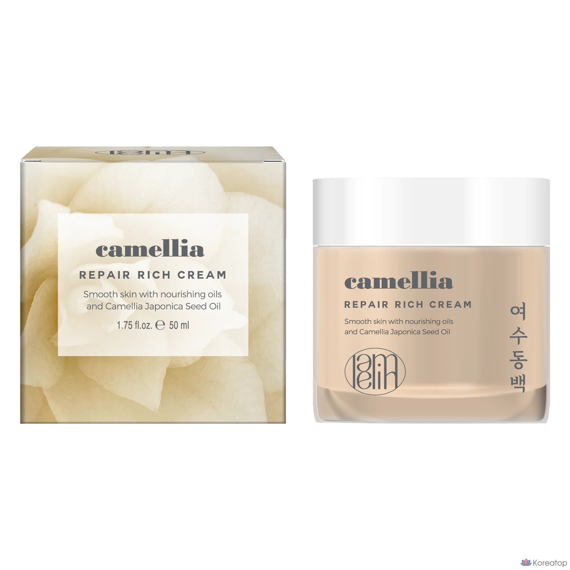 Крем для восстановления кожи головы Lamelin Camellia Repair Rich Cream, 1 шт., 50 мл