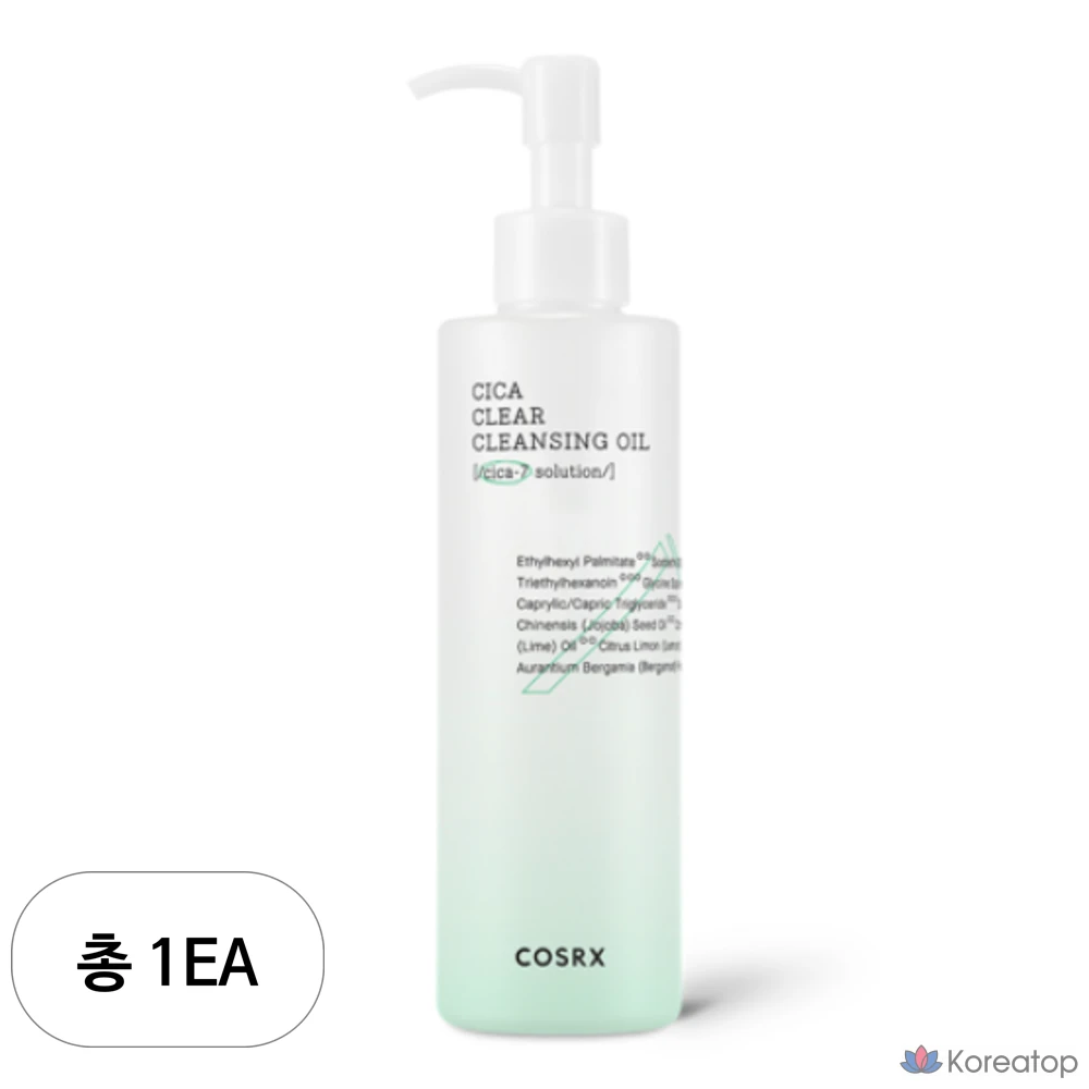 Очищающее масло COSRX Pure Fit Cica Clear, 200 мл, 1 шт.