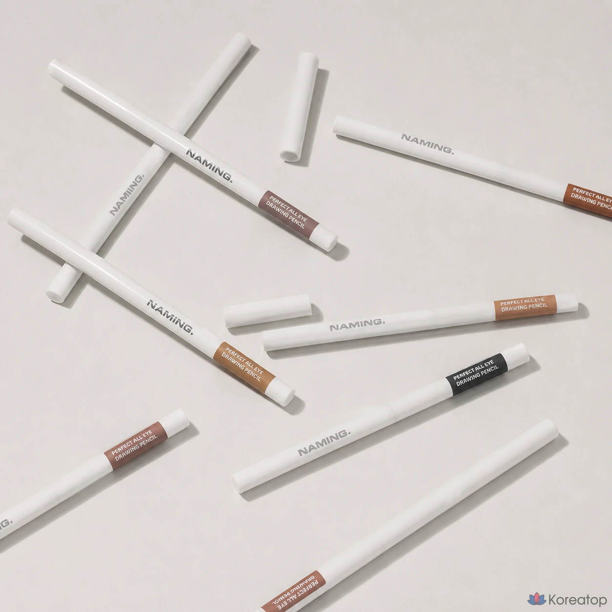Подводка для глаз NAMING Perfectail Eye Designing Pencil Slim Liner, оттенок Brownie Pink, 1 шт.