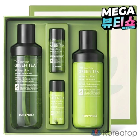 Тонер для лица увлажняющий с зеленым чаем Tony Moly More Moisture Moisture 2 комплекта, 1 комплект