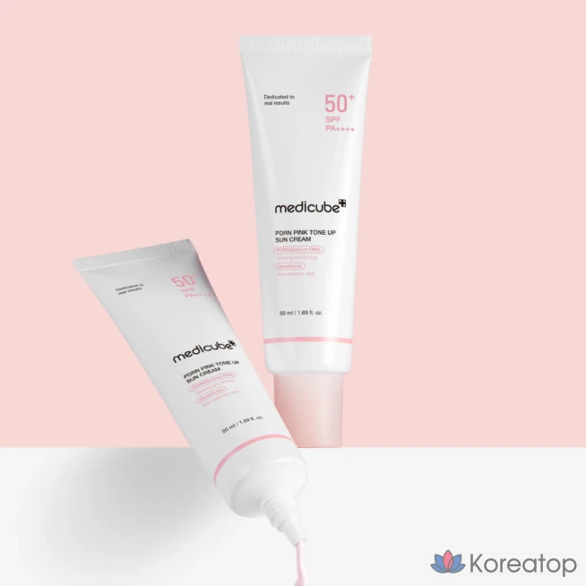 Солнцезащитный крем Medicube PDRN Pink Tone Up Sun Cream, 50 мл, 1 шт.