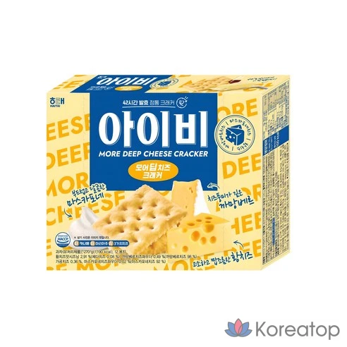 Крекеры с сыром Ivy More Deep Cheese Crackers от Haitai Confectionery