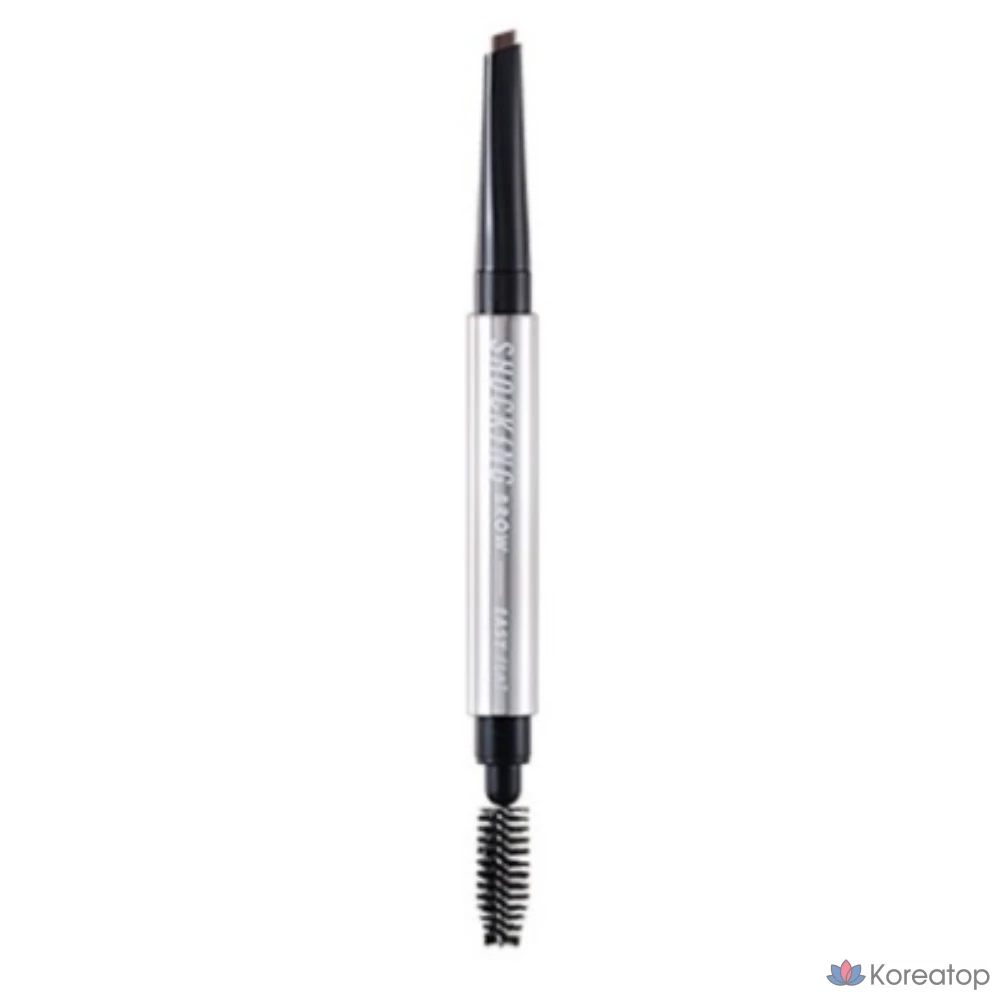 Тональные плоские карандаши для бровей Tony Moly The Shocking Vegan Brow Easy Flat Select 1, 02 темно-коричневый, 1 шт.