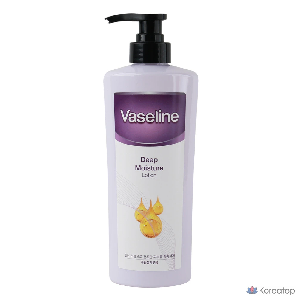 Боди-лосьон FoodaHolic Vaseline Deep Moisture Body Lotion, 500 мл, 1 шт.