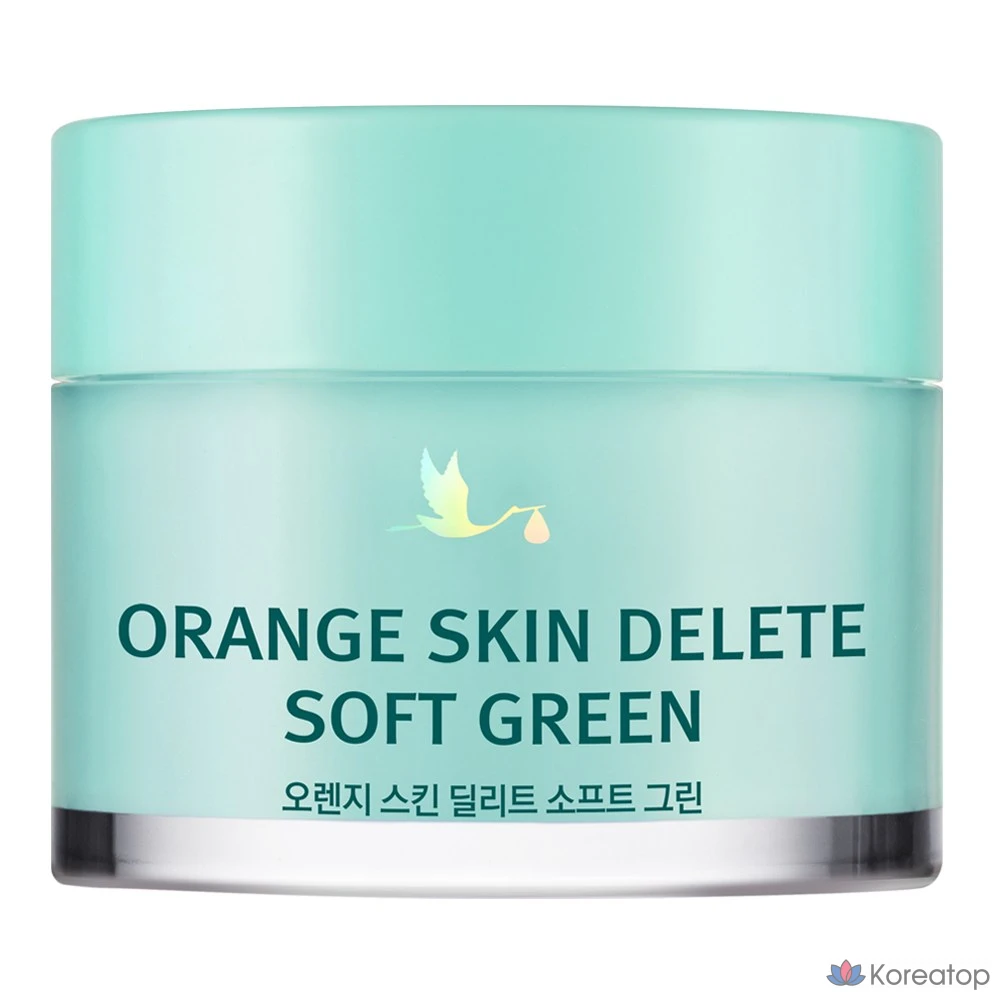 Праймер для сужения пор Bonamedusa Orange Skin Delete Soft Green, 30 г, 1 шт., мягкий зеленый.