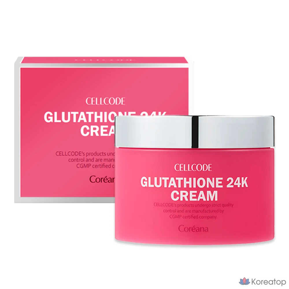 Coreana Cellcode Натуральный крем с глутатионом и 24-каратным золотом, 100 г, 1 шт.