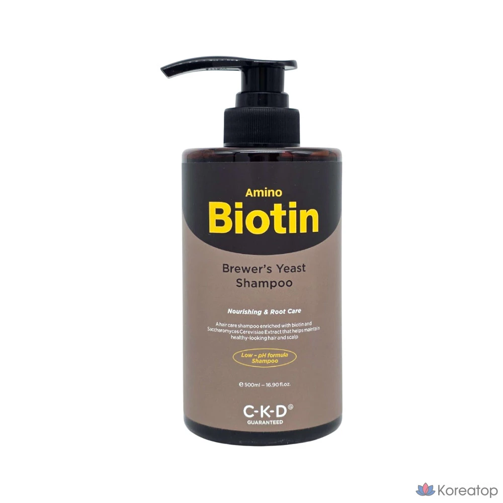 Шампунь CKD Amino Biotin Beer Yeast Shampoo, 500 мл, 1 шт.