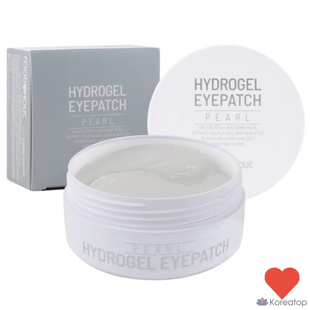 Гидрогелевые патчи для глаз Eye Care Pearl, 90 г, 60 патчей, 1 упаковка