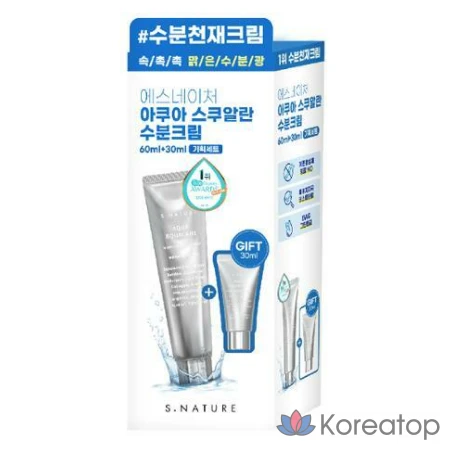 Esnature Aqua Squalane Увлажняющий крем 60мл, 1 шт.