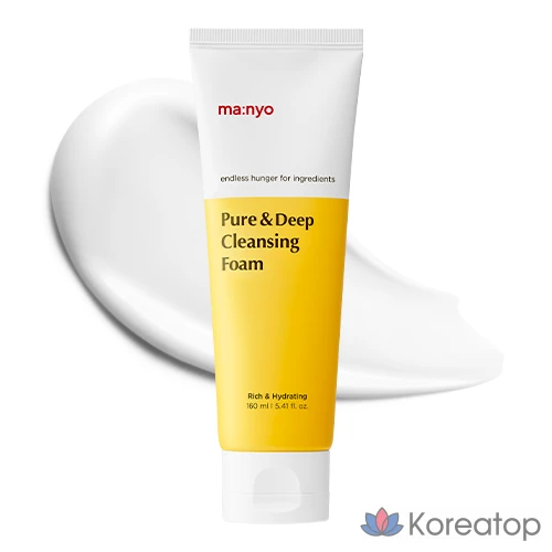 Очищающая пенка Manyo Pure & Deep Cleansing Foam, 160 мл, 1 шт.