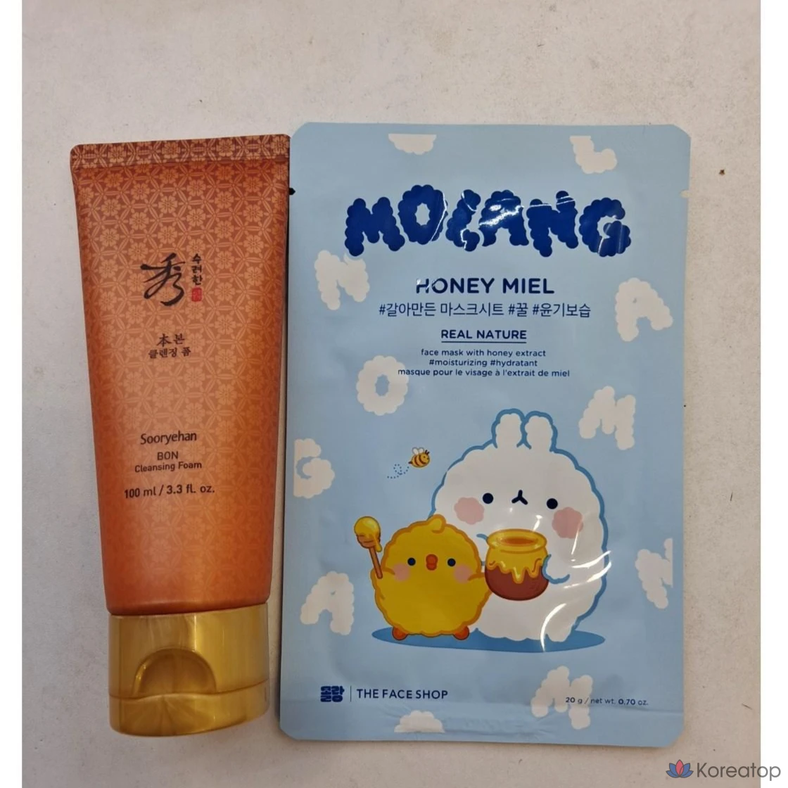 Очищающая пенка для лица Sooryehan Bon, 100 мл, 1 шт.