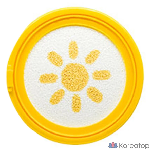 Кушон ELROEL Pang Pang Yellow Sun Cushion Plus Refill SPF50+PA++++, 15 г, 1 шт.