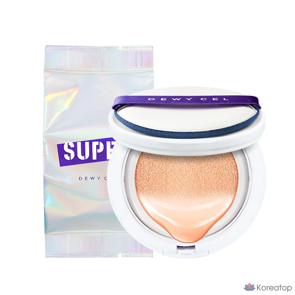 Сменный блок для тонального крема DEWYCEL Super Plus Cushion, 15 г, № 23, 1 шт.
