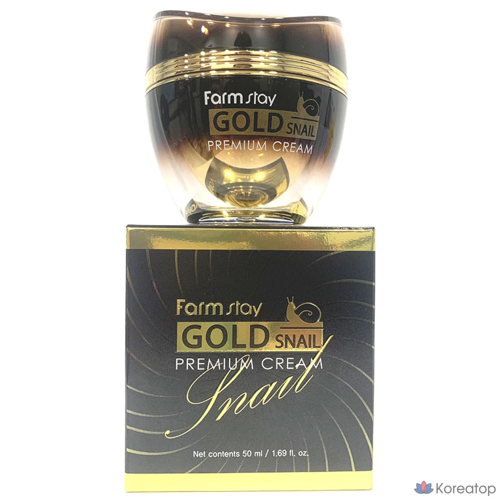 Крем FarmStay Gold Snail Premium Cream, 50 мл, 1 шт.