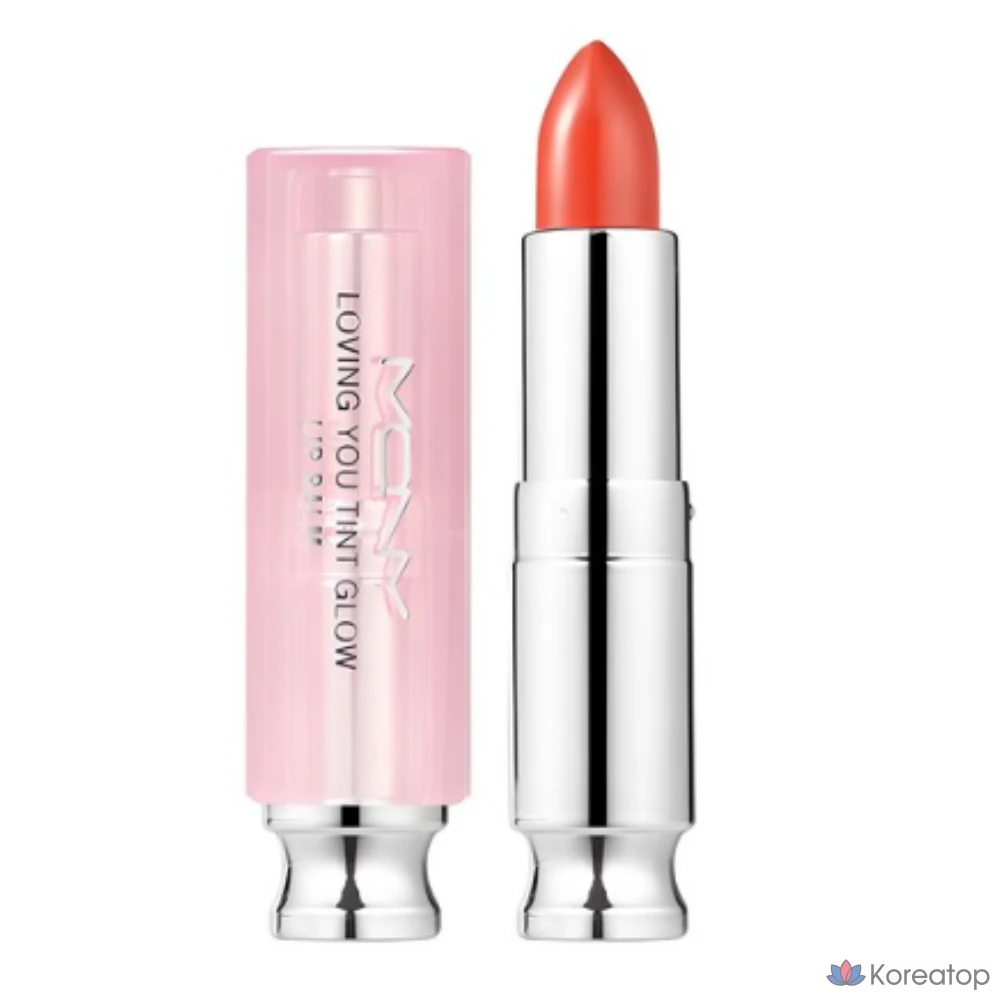 Тинт-бальзам для губ Mqny Loving You Tint Glow Lip Balm, оттенок Lively Coral, 3.5 г, 2 шт.