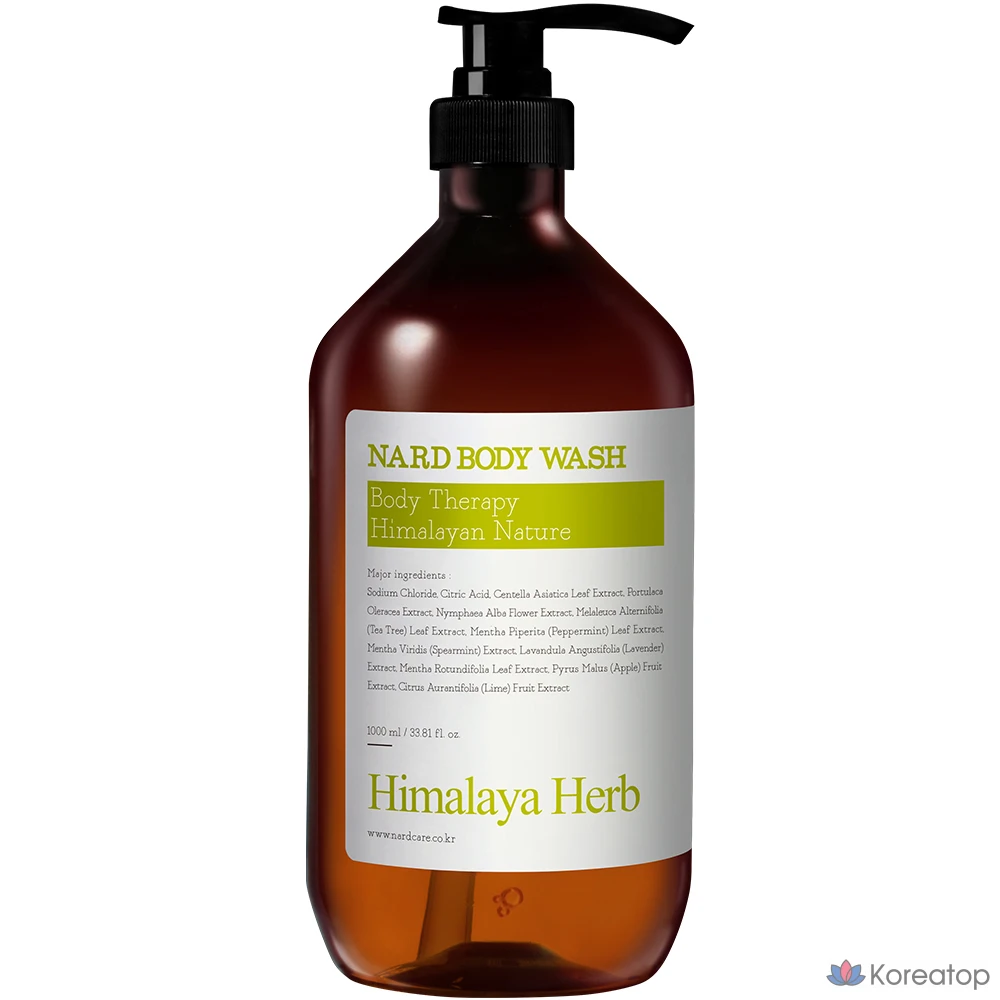 Гель для душа NARD Лимон и Мята, 1 л, 1 шт.