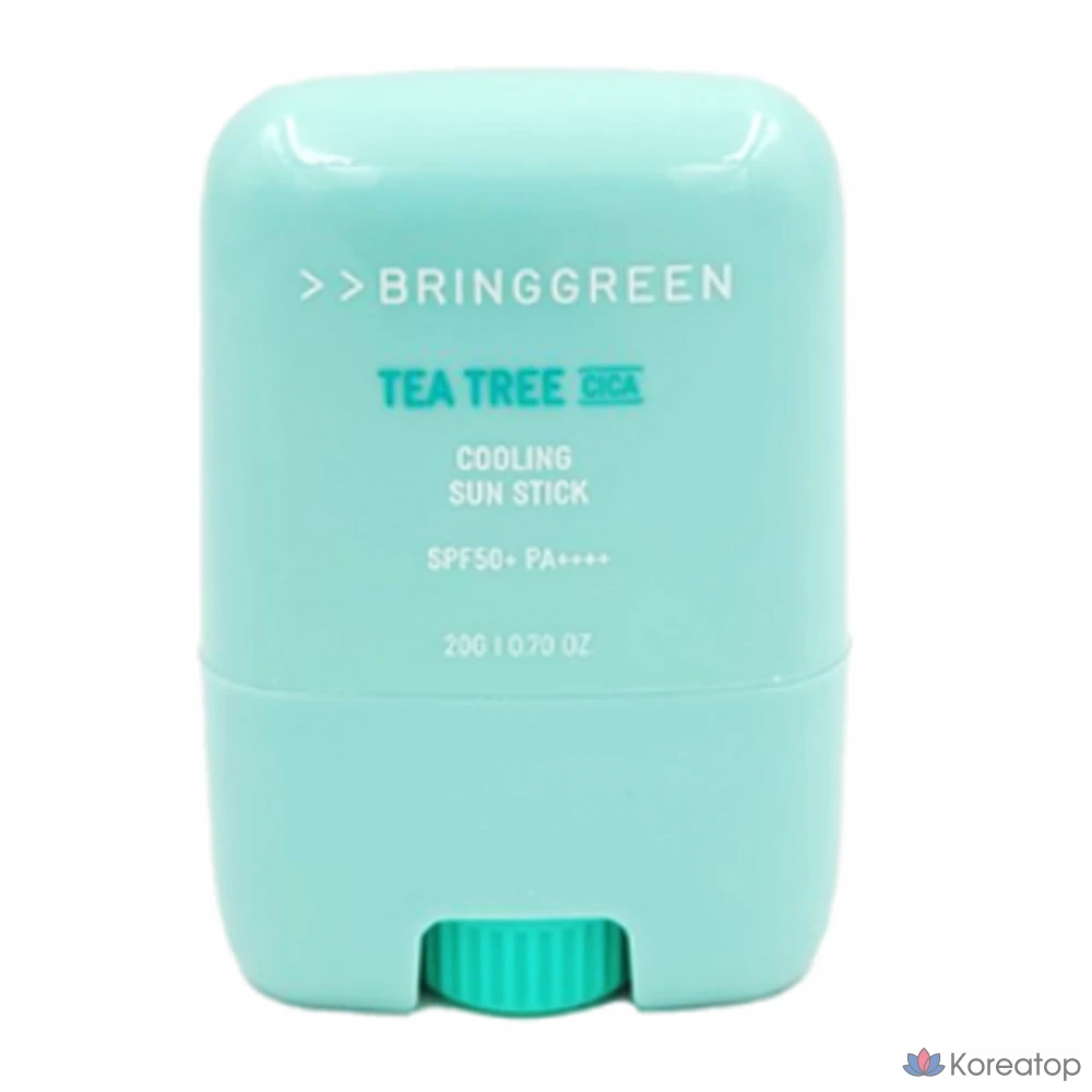 Солнцезащитный стик Bring Green Tea Tree Cica Cooling Sun Stick Double Plan, 22 г + 22 г, 1 шт.