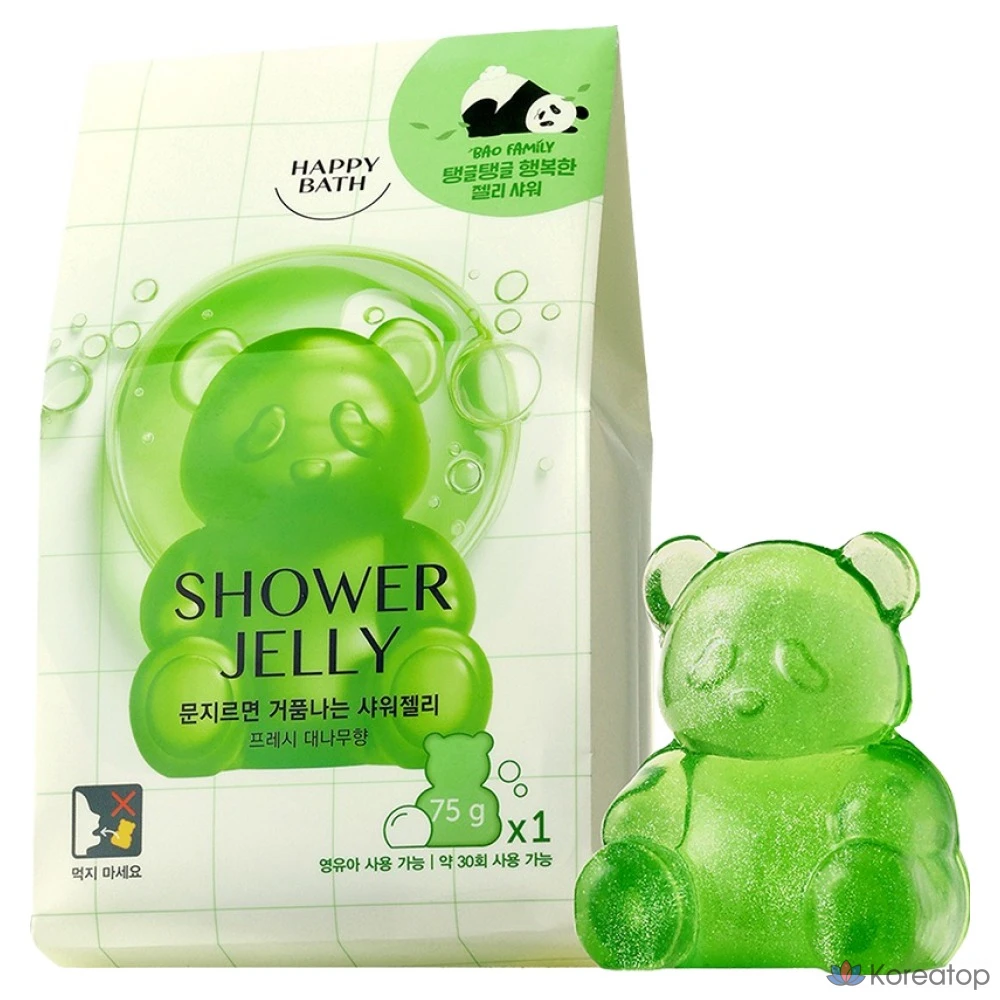 Гель для душа Happy Bath Bao Family Original Collection с ароматом свежей древесины, 75 г, 1 шт.