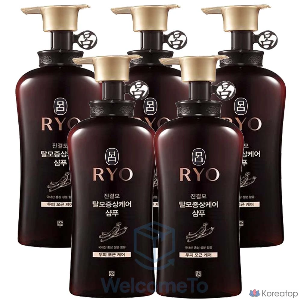 Шампунь Ryo Jin Gyeol Mo Hair Loss Care, 490 мл, 5 шт.