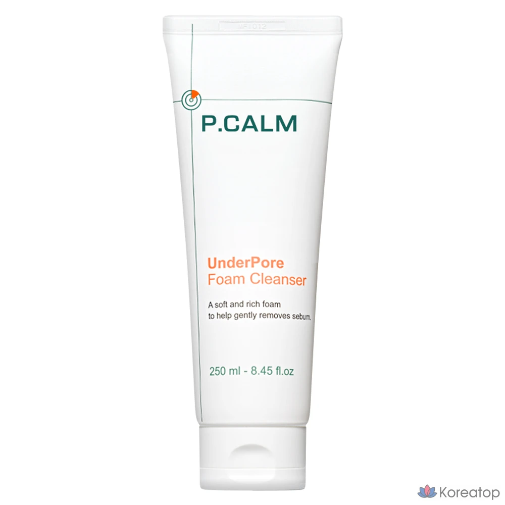 P.CALM Underpore Vateca Пенка для умывания, 250 мл, 1 шт.
