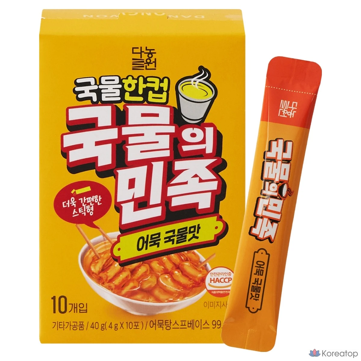 Приправа Danongwon Gungmul-ui Minjok Оданг-вкус, 40 г, 10 шт.