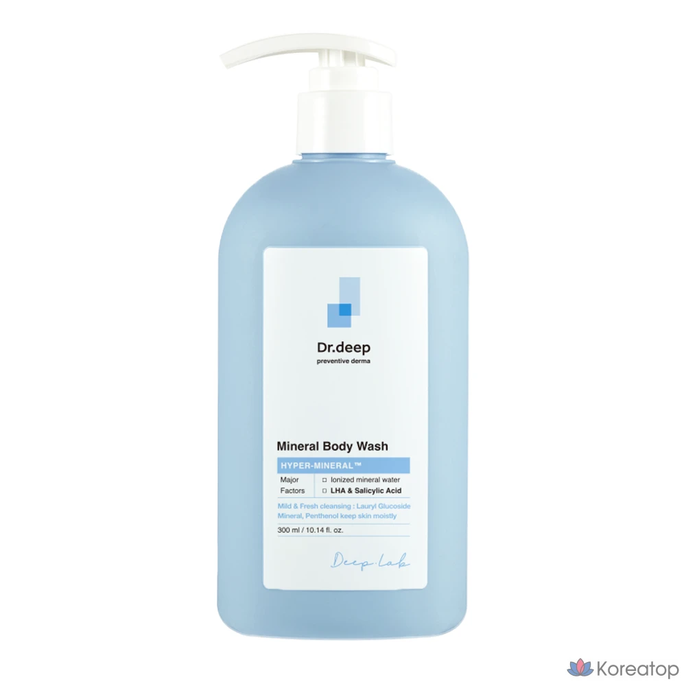 Минеральный гель для душа Dr. Deep, 300 мл, 1 шт.