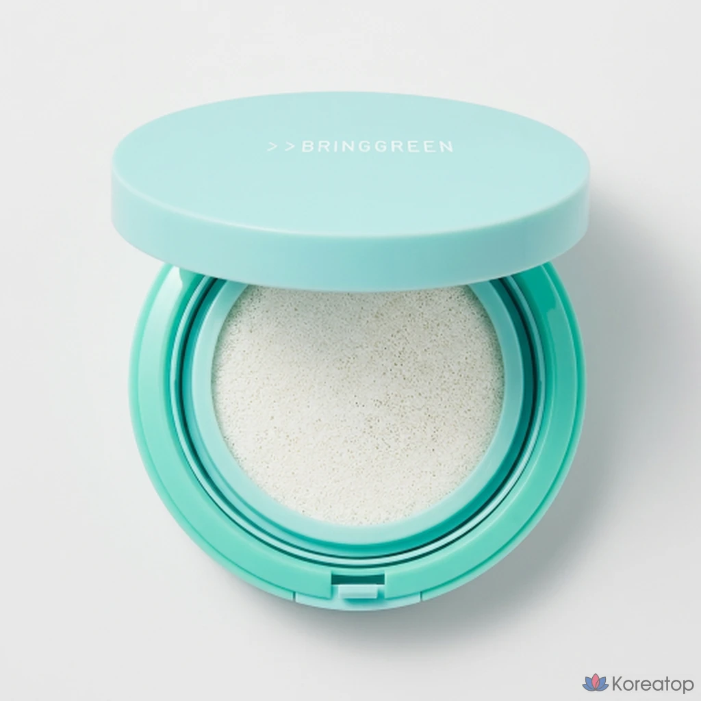 Кушон с SPF Bring Green Tea Tree Cica Tone-up, 15 г, 1 шт.