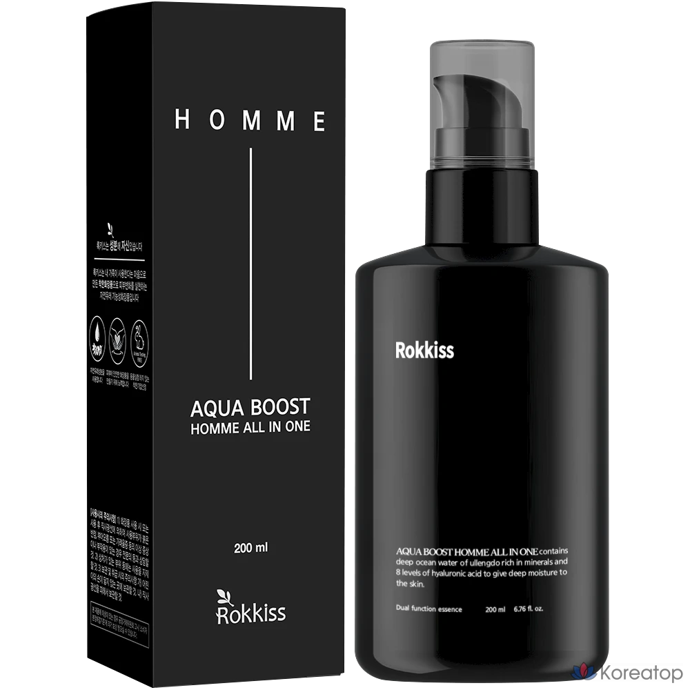 Rocky's Aqua Boost Homme All-in-One, 200 мл, 1 шт.
