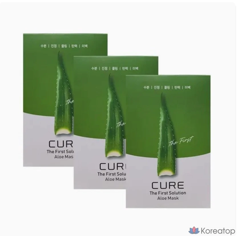 Тканевая маска для лица KIM JEONG MOON Aloe Cure The First Solution Aloe Mask, 30 шт.