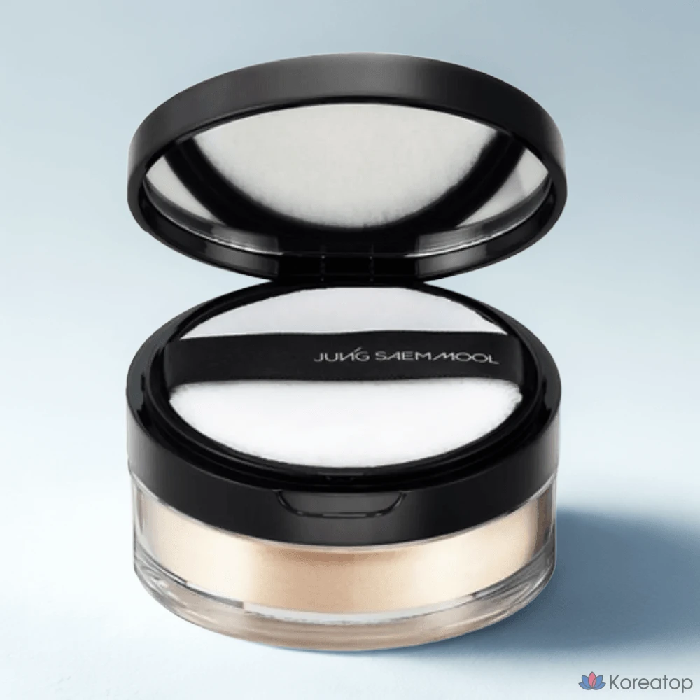 Пудра-хайлайтер Jung Saem Mool Essential Powder Illuminator, 10 г, тонкая жемчужная текстура, фиксирующая, 1 шт.