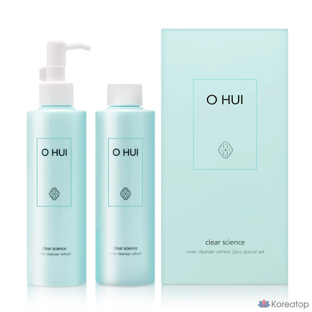Очищающий набор Ohui Clear Science Inner Cleanser Refresh 2-piece Set, 200 мл, 1 шт.