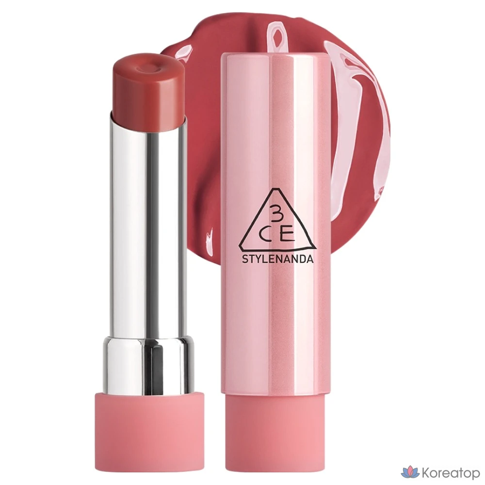 Бальзам для губ 3CE Glazy Lip Glow, оттенок Rose Glaze, 1 шт.