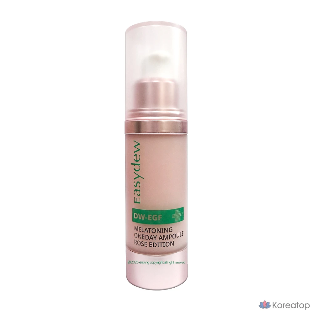 Ампульная сыворотка Easydew DW-EGF Melatoning One Day Ampoule Rose, 30 мл, 1 шт.