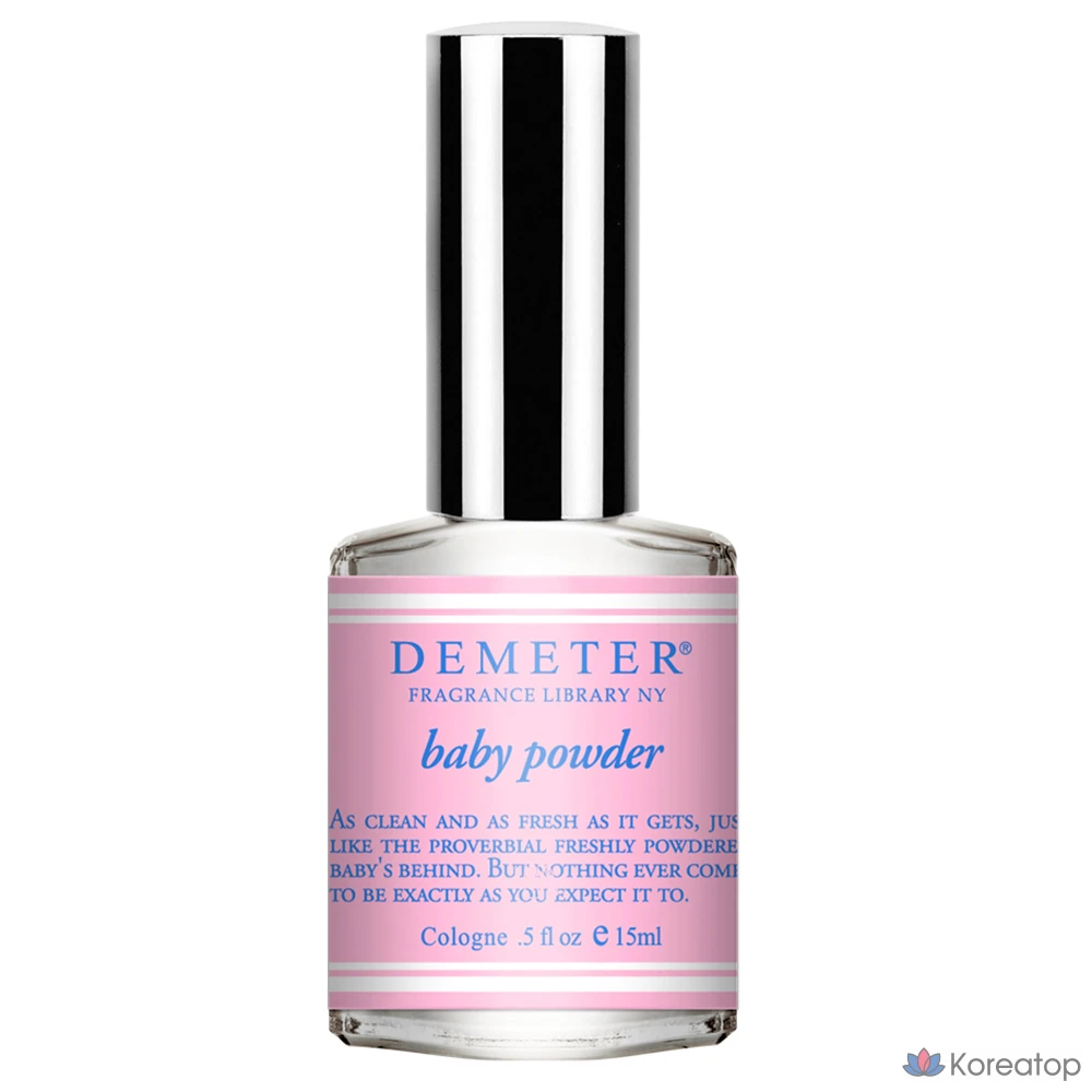 Детская присыпка Demeter, одеколон, 15 мл, 1 флакон.